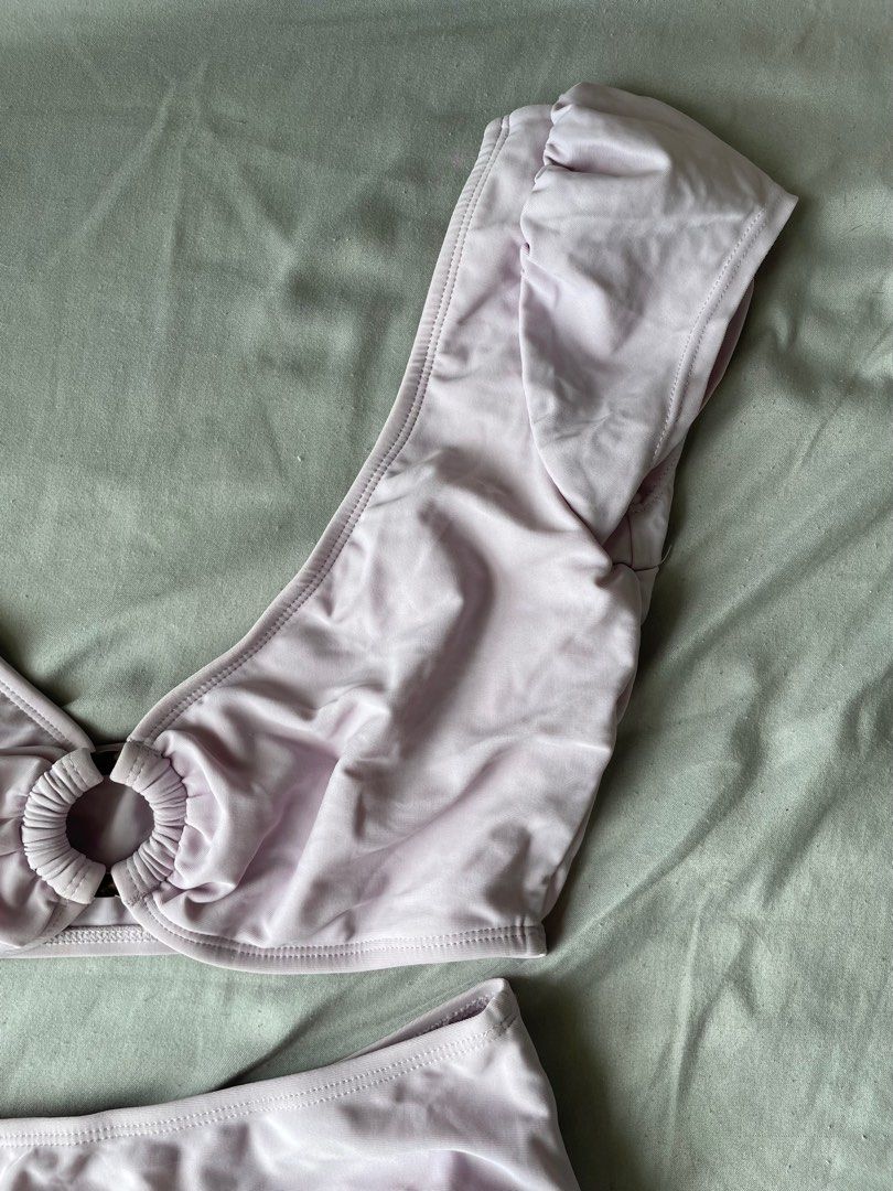 Lavender Bikini Set Women S Fashion Swimwear Bikinis Swimsuits On Carousell