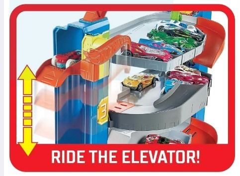 Hot Wheels GNL70 Stunt Garage Playset Hobbies Toys Toys Games On Carousell