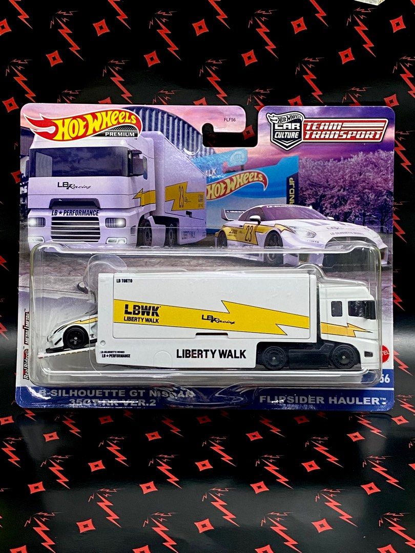 LATEST Hot Wheels Team Transport Hotwheels LBWK LB Silhouette GT Nissan GTR R35 Liberty Walk