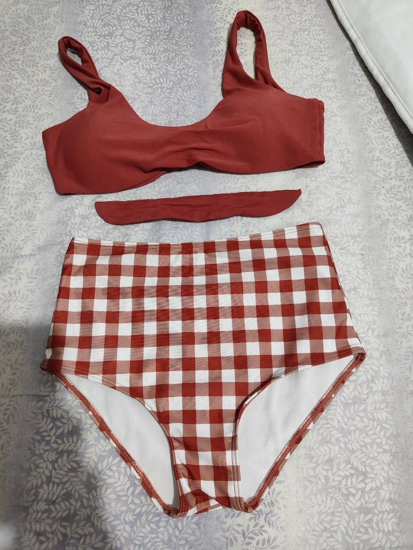 Swimsuit Bikini Set Baju Renang Fesyen Wanita Pakaian Wanita