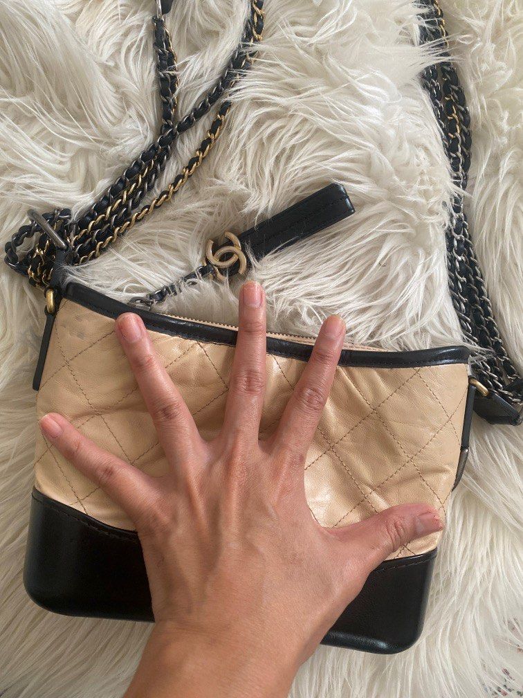 Chanel Gabriel Mini Nude Barang Mewah Tas Dompet Di Carousell