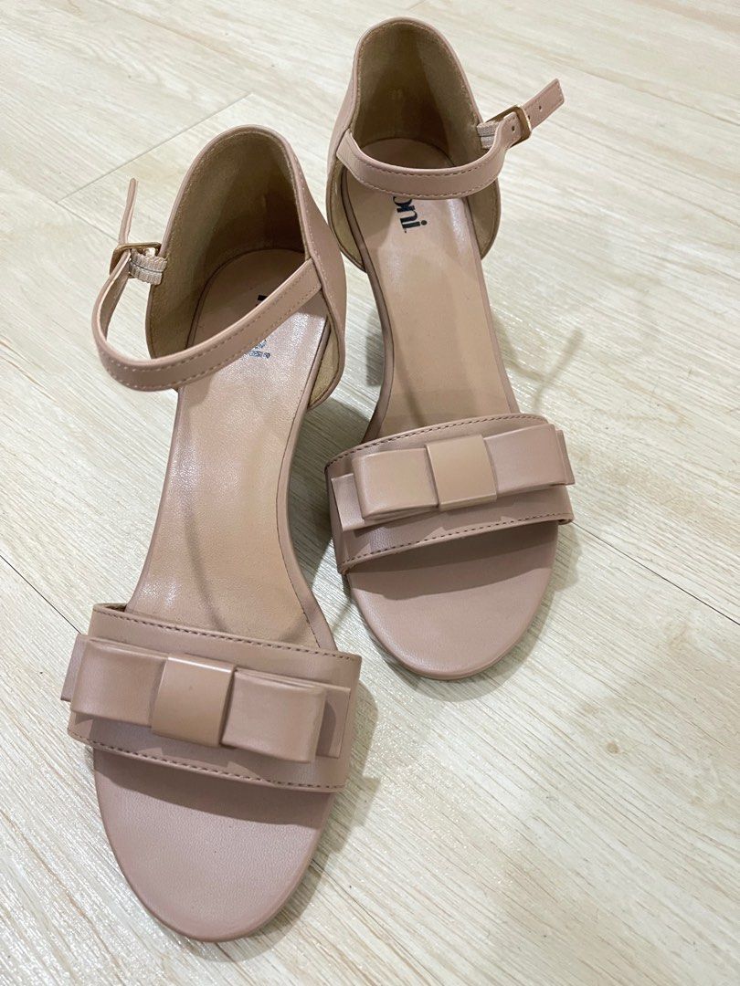 Fioni Nude Wedge Heels Us Women S Fashion Footwear Heels On