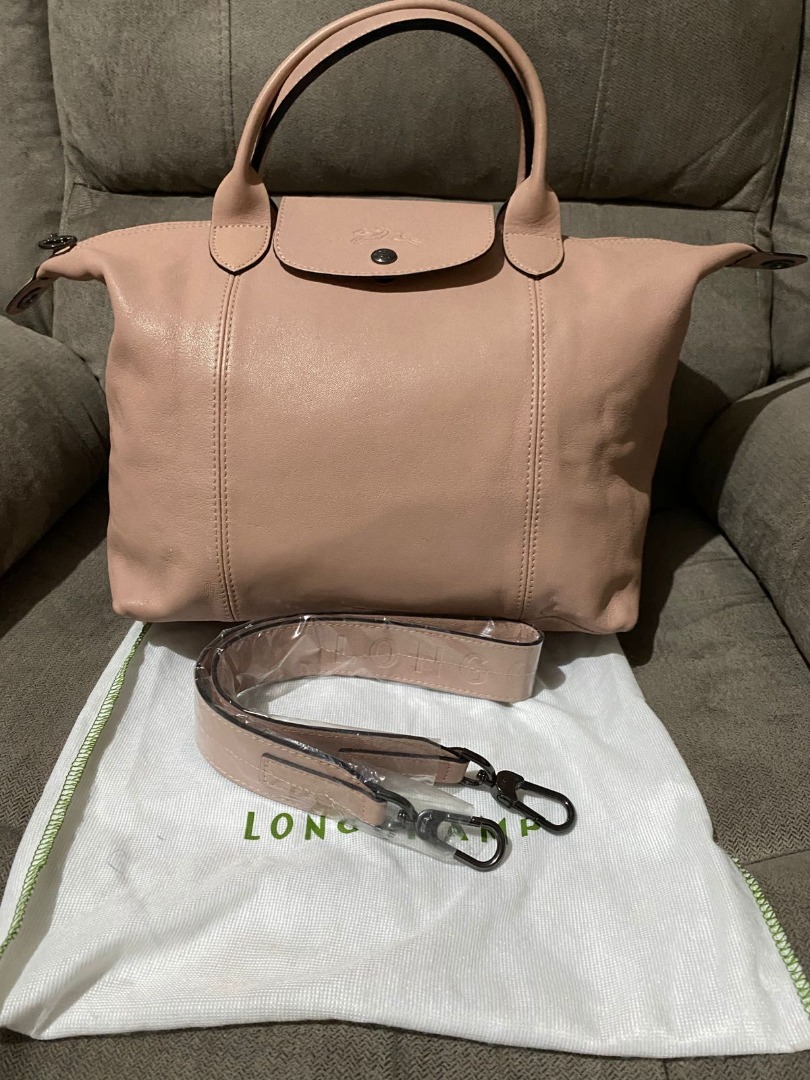 Longchamp LC Cuir Small Nude Dn Barang Mewah Tas Dompet Di Carousell