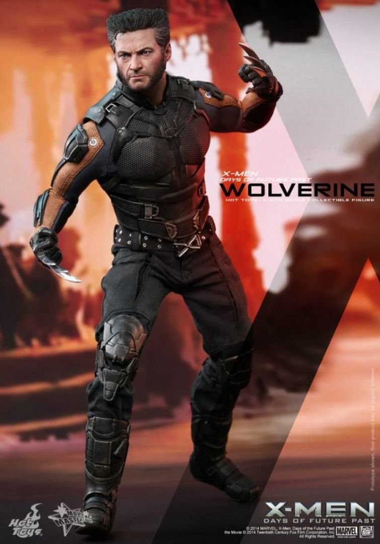 油麻地交收 全新現貨 Hot Toys Hottoys MMS264 X Men Days of Future Past Wolverine 狼人 金鋼狼 變種特攻 未來同盟戰 興趣及