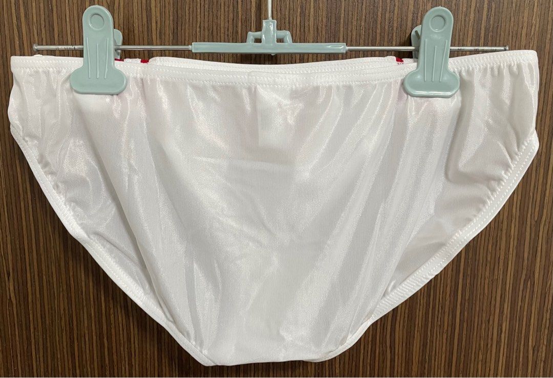 Egde Breeze Super Low Rise Bikini Underwear White X Red Men S Fashion