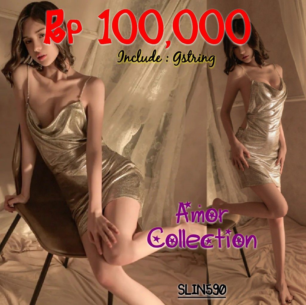 Lingerie Seksi Clubbing Mini Dress Slin By Amor Collection Fesyen