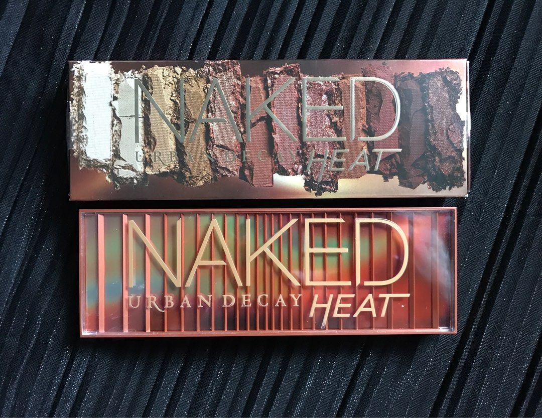 Authentic Urban Decay Naked Heat Eyeshadow Palette Made In Usa Brown