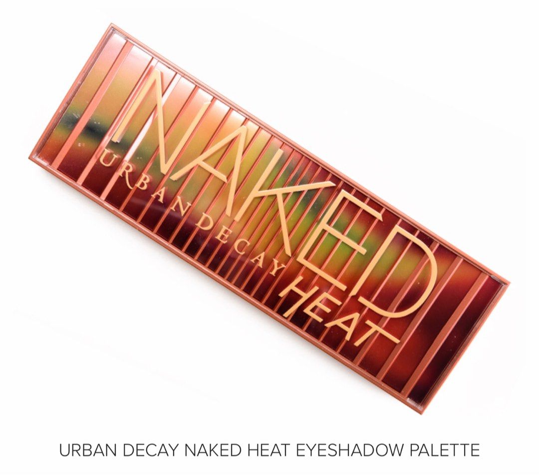 Authentic Urban Decay Naked Heat Eyeshadow Palette Made In Usa Brown