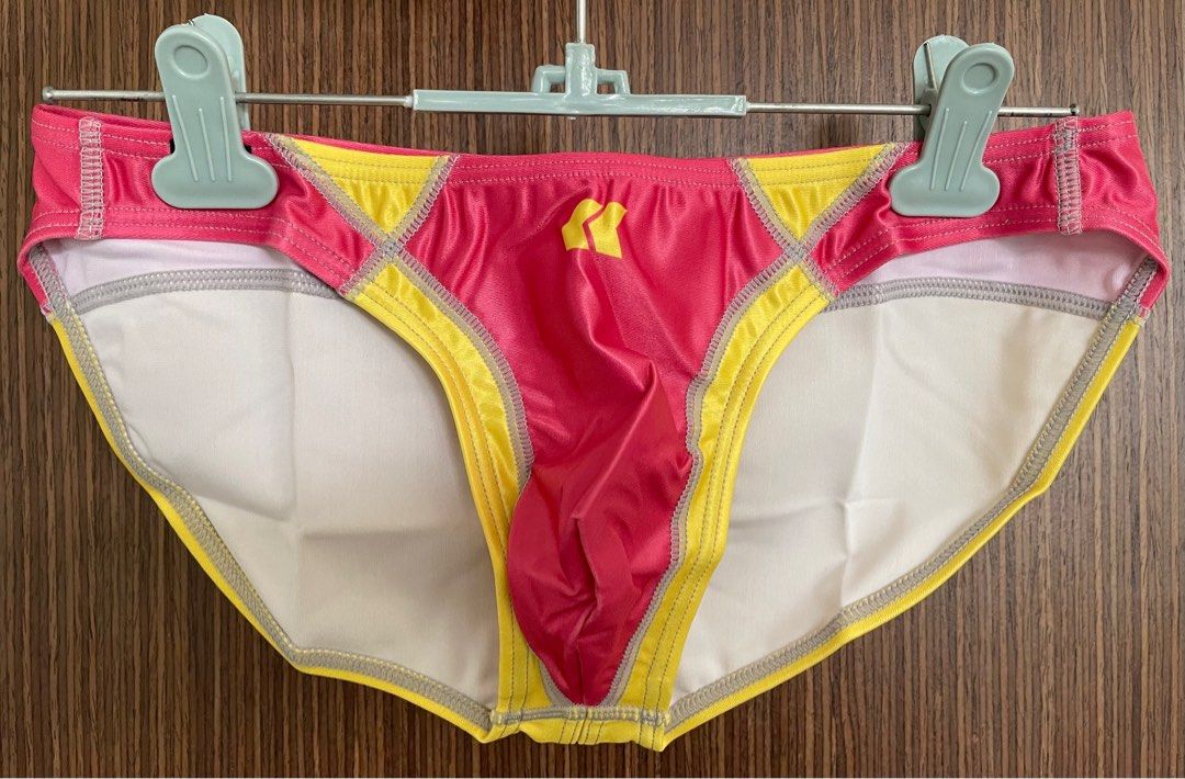 EGDE HEATS Super Low Rise Bikini Underwear Red 3381 Men S Fashion Bottoms New Underwear On