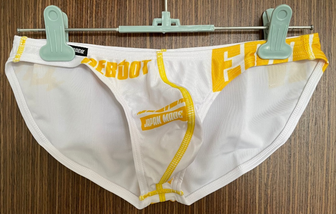 EGDE REBOOT RE Super Low Rise Bikini Underwear White 3429 Men S Fashion Bottoms New