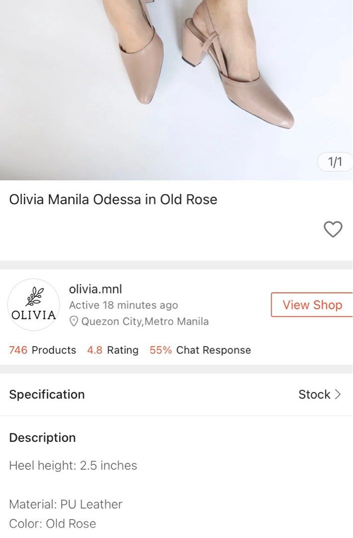 Olivia MNL Nude Heels Women S Fashion Footwear Heels On Carousell