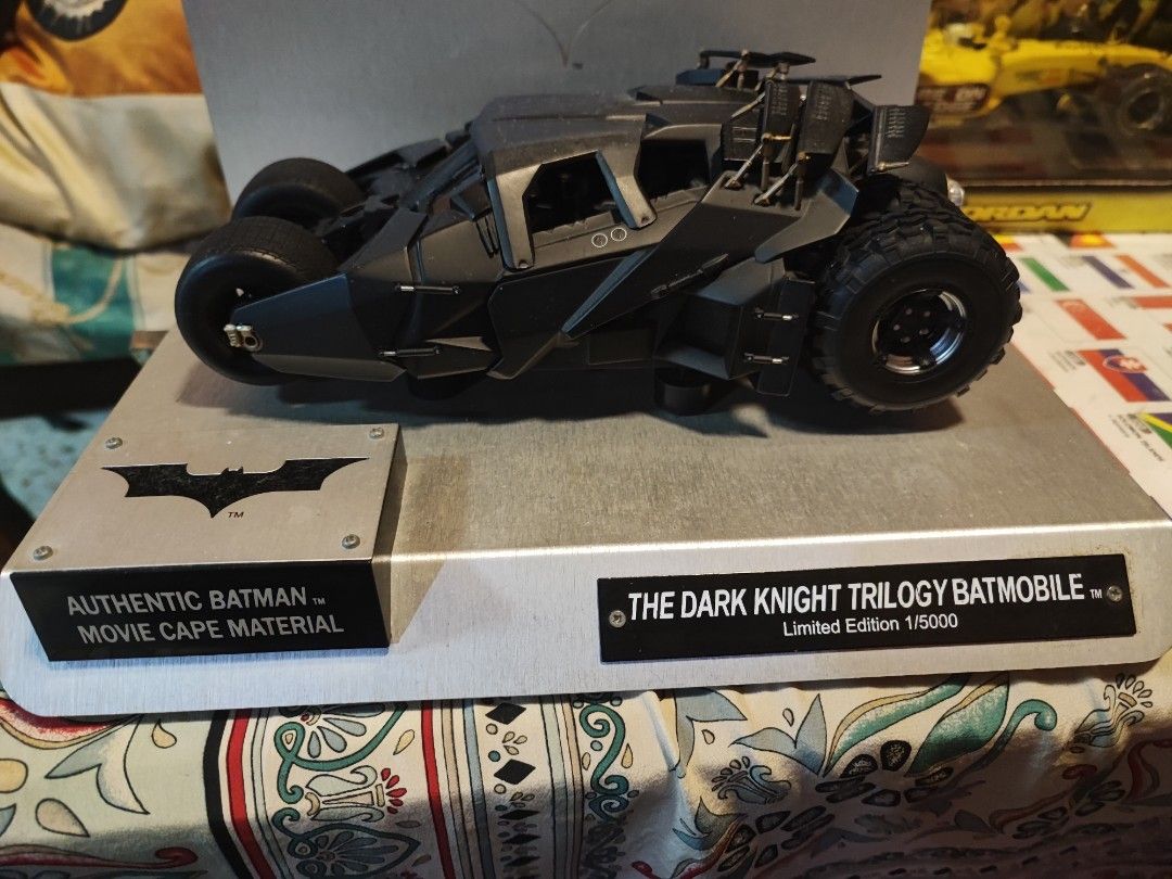 The Dark Knight Trilogy Batmobile Limited Edition Hot Wheels Hobbies Toys Memorabilia
