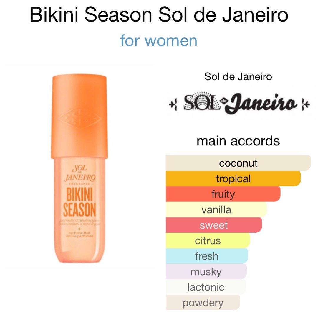 Sol De Janeiro Bikini Season Ml Beauty Personal Care Fragrance