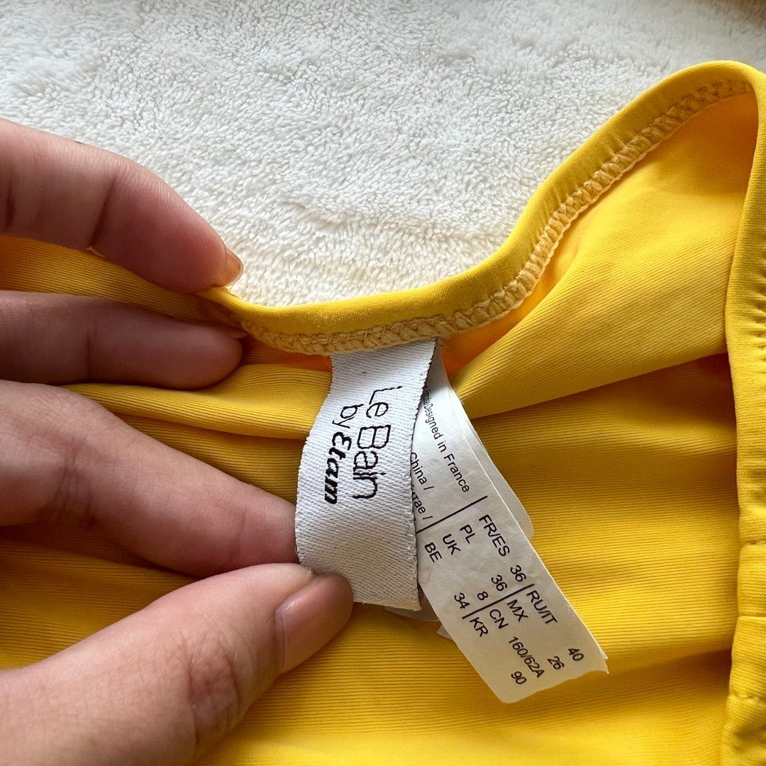 Cute Yellow Bikini Women S Fashion Swimwear Bikinis Swimsuits On Carousell