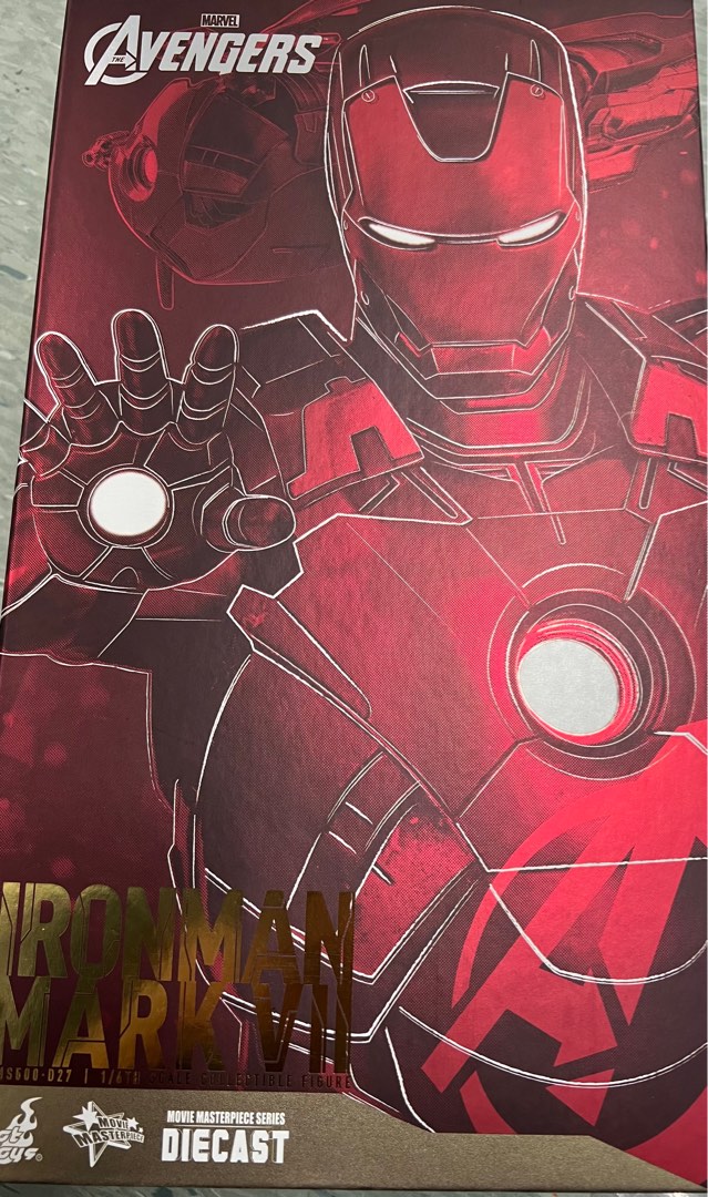 Hottoys Hot Toys Mms D The Avengers Iron Man Mark Vii Carousell