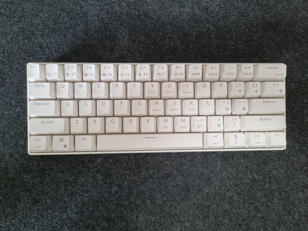 RK RGB Hot Swappable Tri Mode W Red Switches Computers Tech Parts Accessories Computer