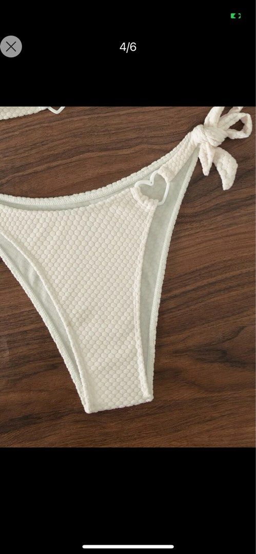 Cute Heart Bikini Women S Fashion Swimwear Bikinis Swimsuits On Carousell