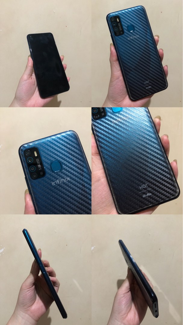 Infinix Hot 9 Hot9 128 4GB Quetzal Cyan Telepon Seluler Tablet Ponsel Android Lainnya Di