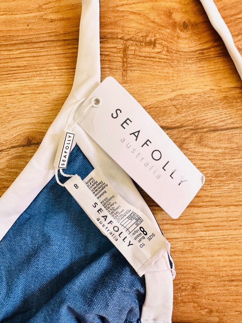Small Seafolly Triangle Bra Bikini Top Women S Fashion Swimwear