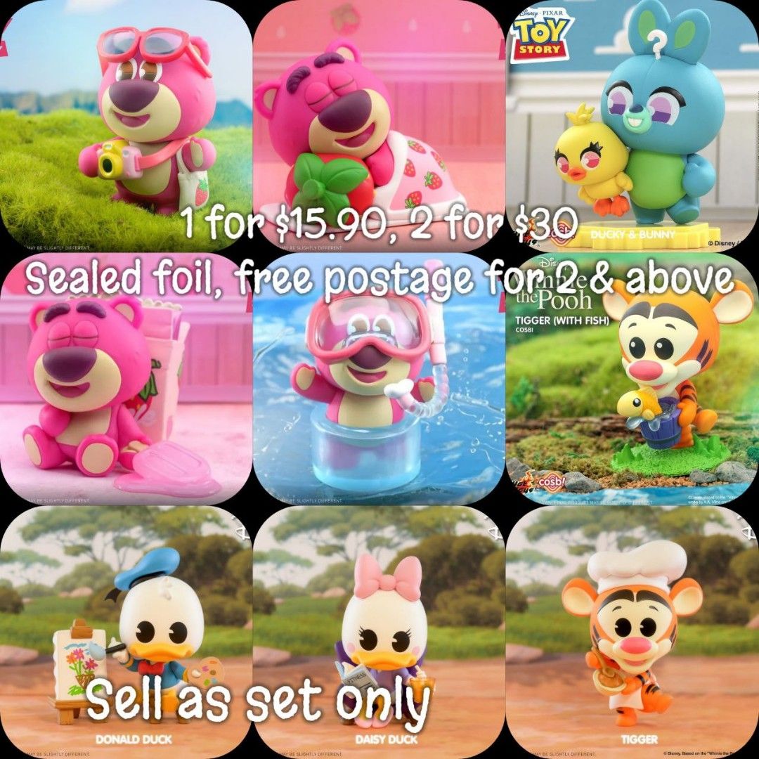 Wts Hot Toys Cosbi Disney Marvel Batman Pixar Blind Box Series Hobbies Toys Toys Games On