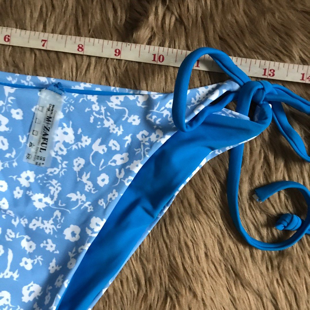 Bundle Reversible Bikini Blue Bikini Bottom Set Bikini Women S