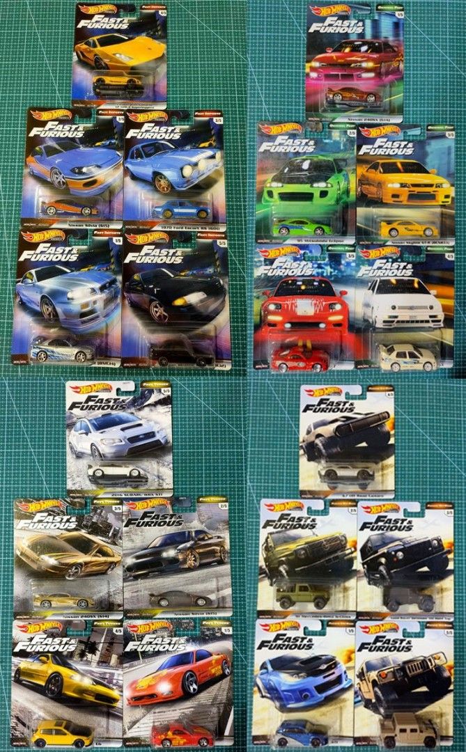 Fast Furious Hot Wheels Premium R34 Monalisa S15 Civic Eg Hobbies Toys Memorabilia