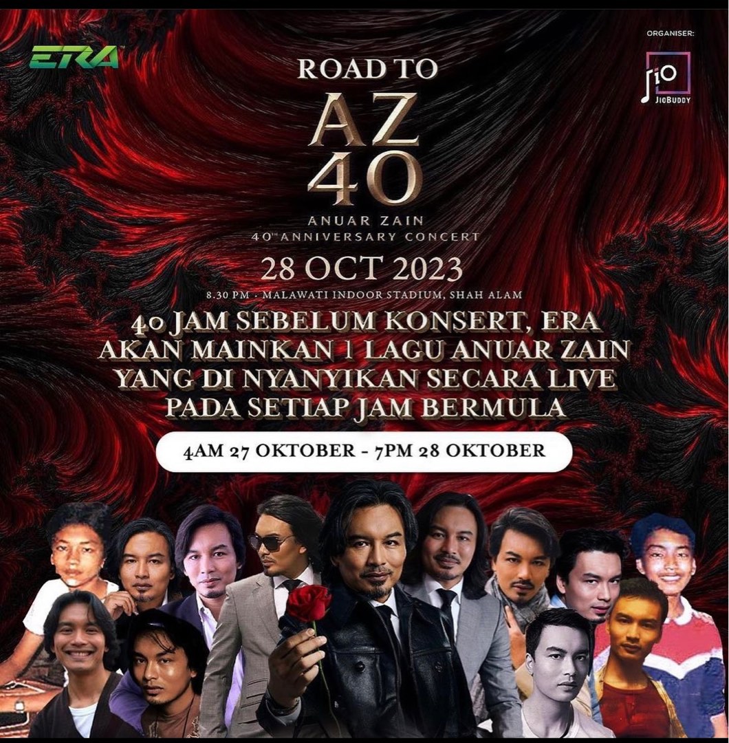 Anuar Zain Tickets Vouchers Event Tickets On Carousell