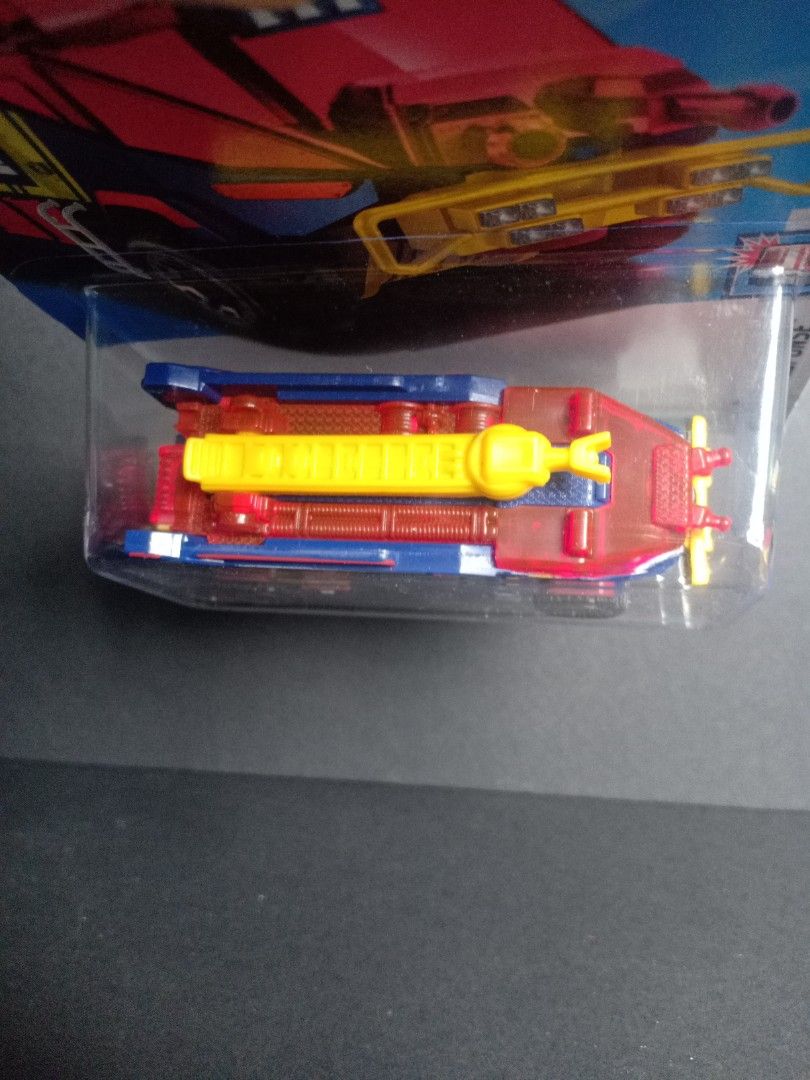 Runway Res Q Hot Wheels First Response Mini Collection Blue Yellow HTB