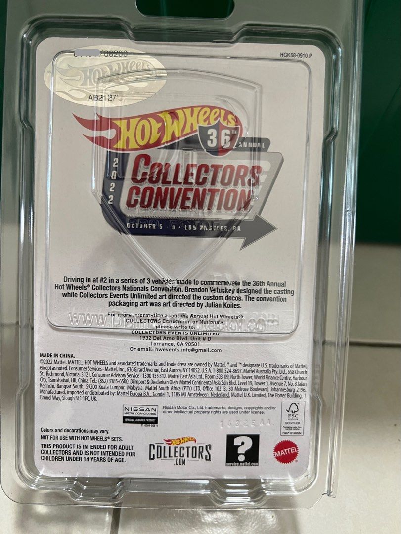 Hot Wheels Convention Nissan Skyline HT GT R Hako Hobbies Toys Toys Games On