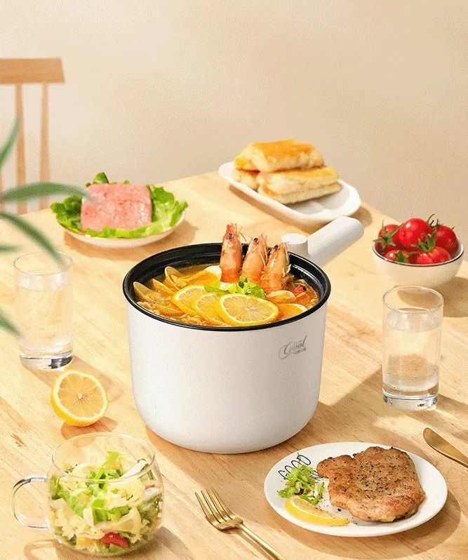 L Cooker Hotpot Mini Multi Function Electric Cooker Hot Pot Frying Fried Food Boiling Soup