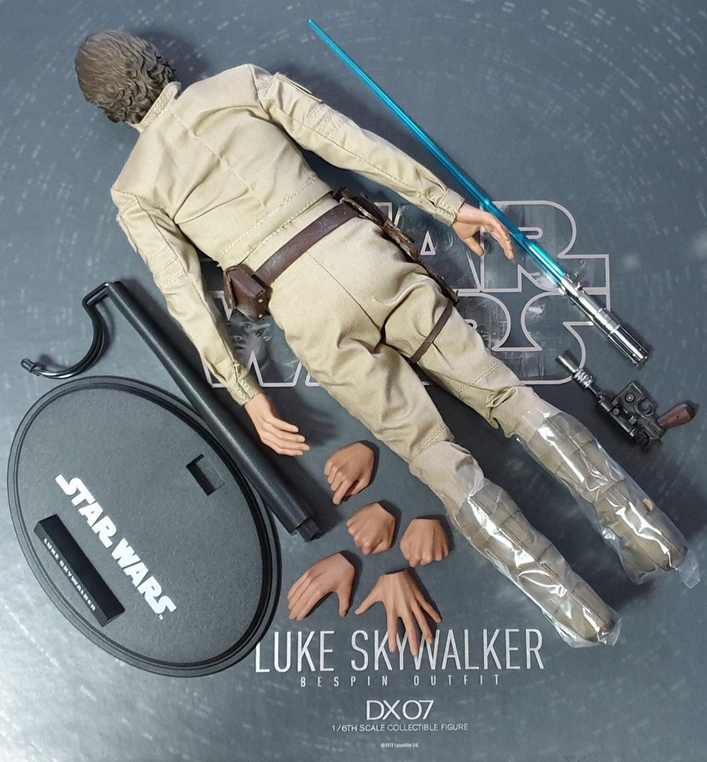 Hot Toys Dx Luke Skywalker Bespin Outfit Clean Version Only Hobbies Toys Toys Games On