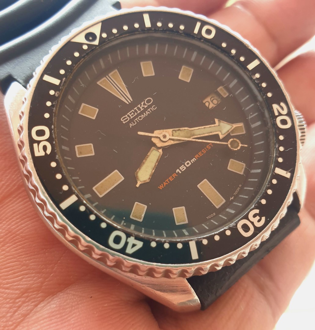 Seiko 7002 Men S Fashion Watches Accessories Watches On Carousell