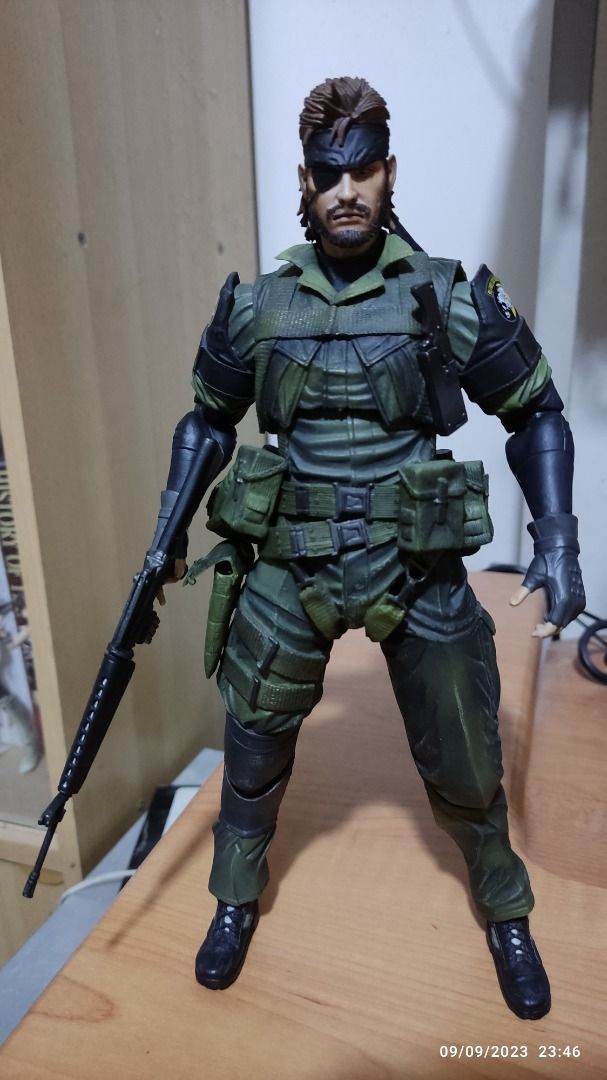 Naked Snake Jungle Fatigues Play Arts Kai Metal Gear Solid Peacewalker Hobbies Toys Toys