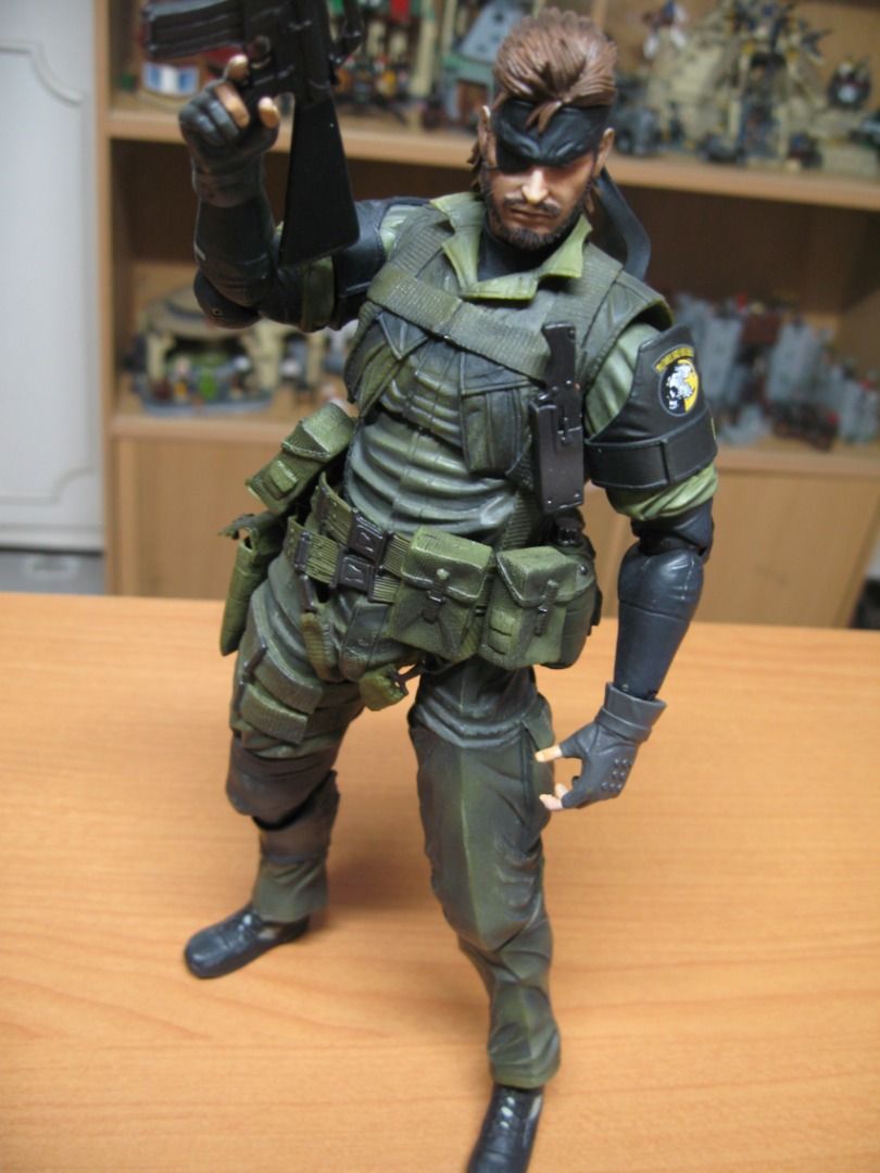 Naked Snake Jungle Fatigues Play Arts Kai Metal Gear Solid Peacewalker Hobbies Toys Toys