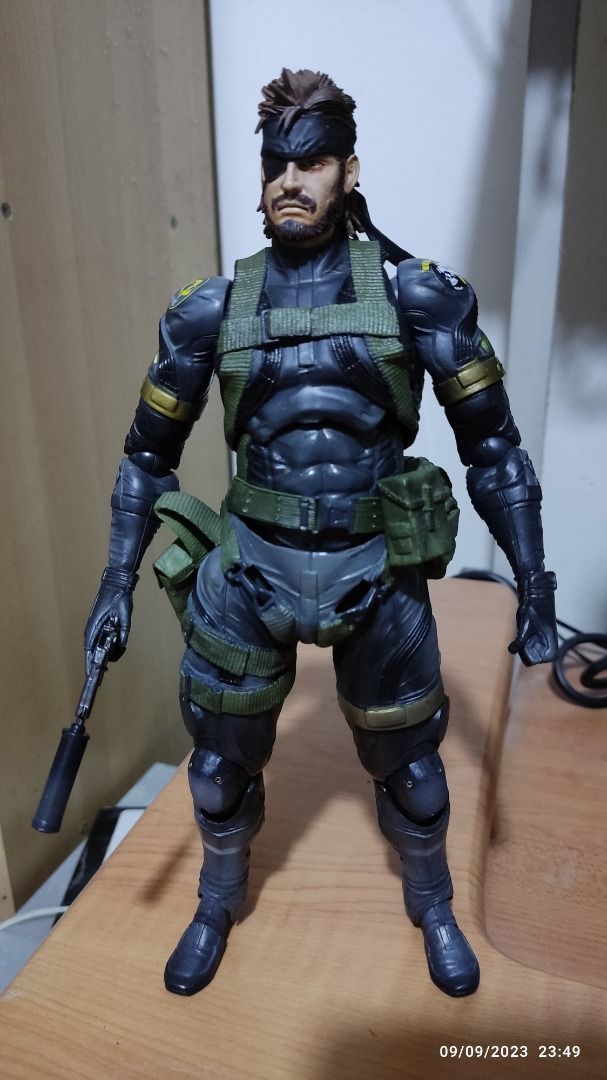 Naked Snake Sneaking Suit Play Arts Kai Metal Gear Solid Peacewalker Hobbies Toys Toys