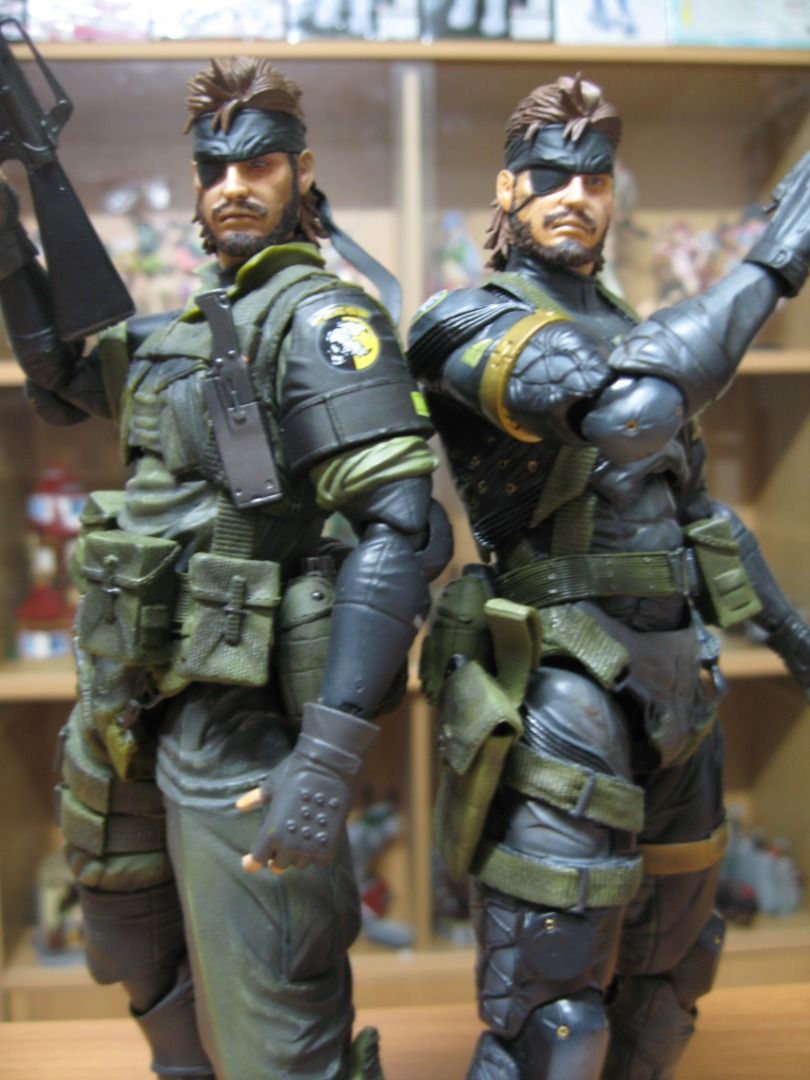Naked Snake Sneaking Suit Play Arts Kai Metal Gear Solid Peacewalker Hobbies Toys Toys
