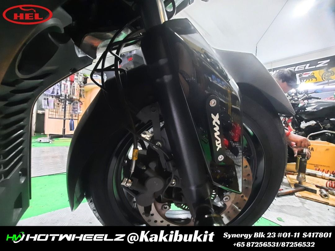 Rsv Naked Handle Bar Rcb Rs Series Carbon Master Pump Hel Brake Hose Yamaha Xmax