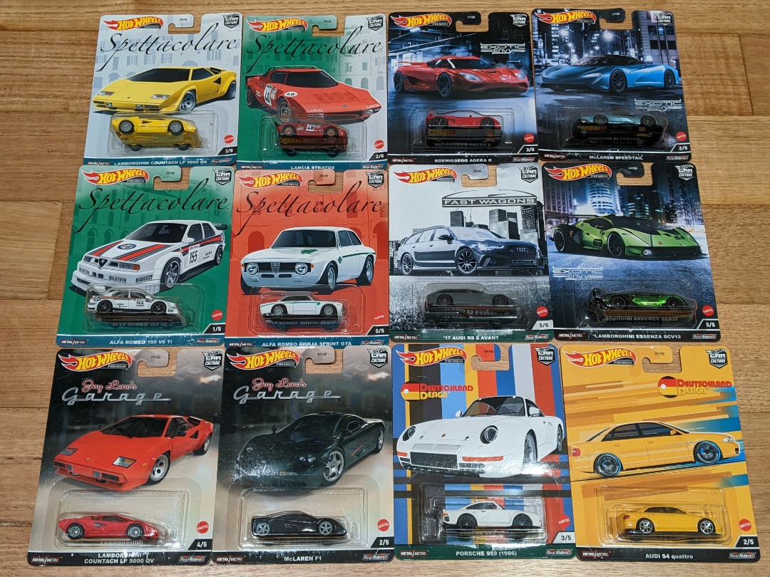 Mattel Hot Wheels Premium Car Culture Spettacolare Jay Leno S Garage Exotic Envy