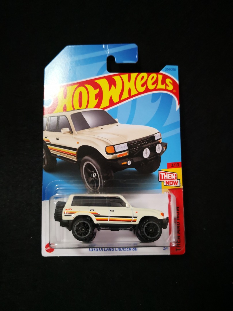 Hot Wheels Toyota Land Cruiser Minor J Hook Crease Ivory Hobbies Toys Toys Games On