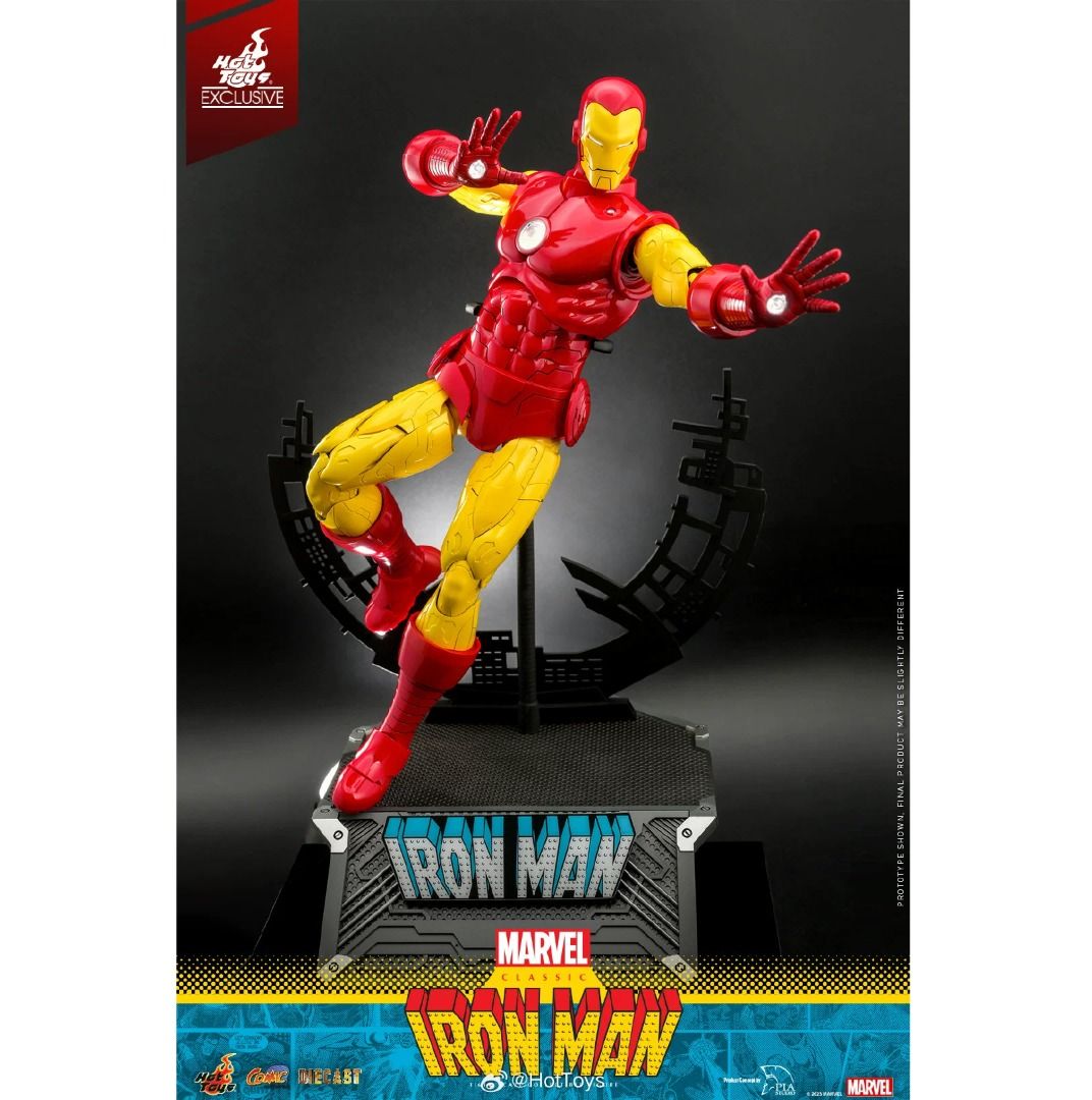 Hot Toys 1 6 Scale CMS014D57B CMS014 CMS 014 Marvel Comics Classic Iron Man Special Edition