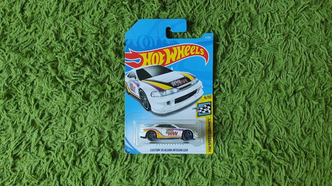 Hot Wheels Custom 01 Acura Integra GSR HW Speed Graphics 2019 Hobbies Toys Toys Games On