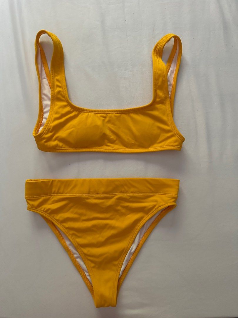 Eighth Mermaid Yellow Bikini Women S Fashion Swimwear Bikinis