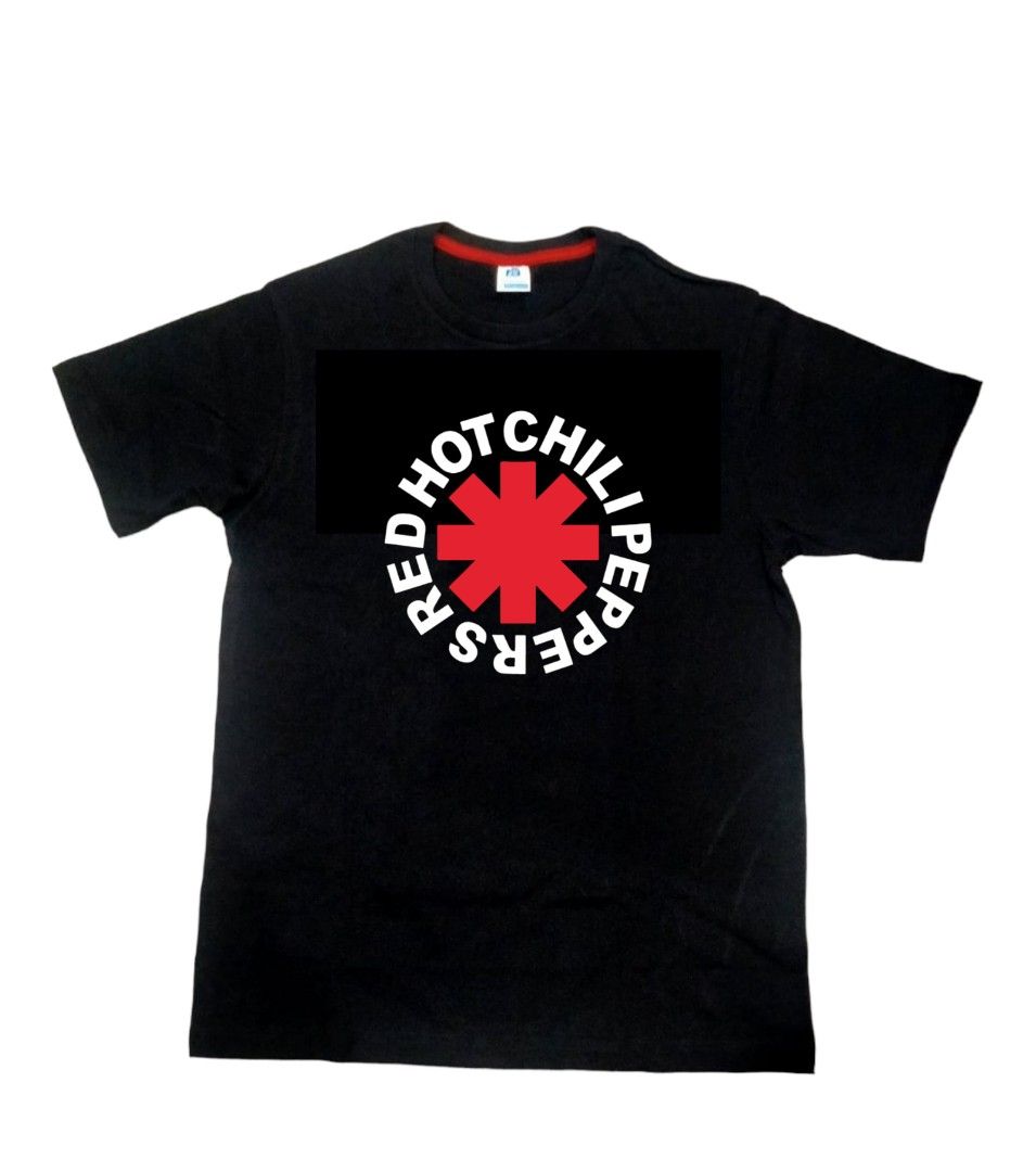 Kaos Band Red Hot Chili Peppers Bootleg Fesyen Pria Pakaian Atasan Di Carousell