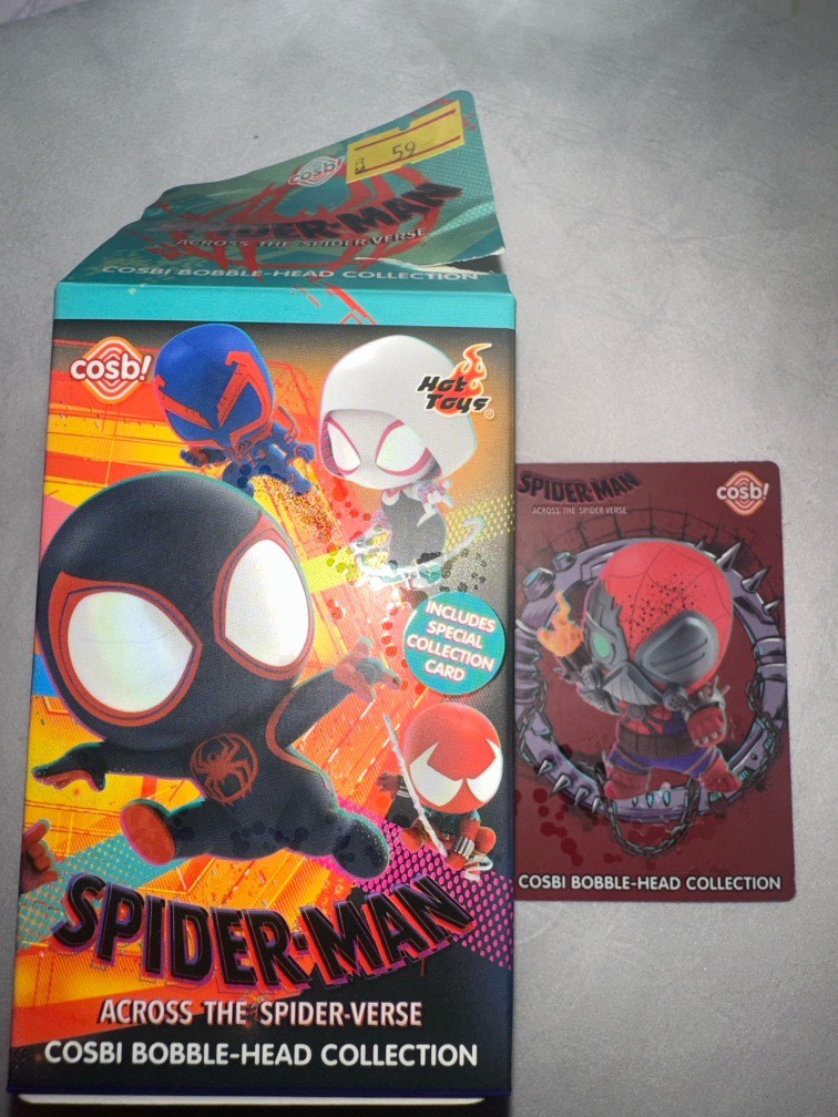 Cosb Spider Man Bobble Head By Hot Toys Hobbies Toys Toys Games On Carousell