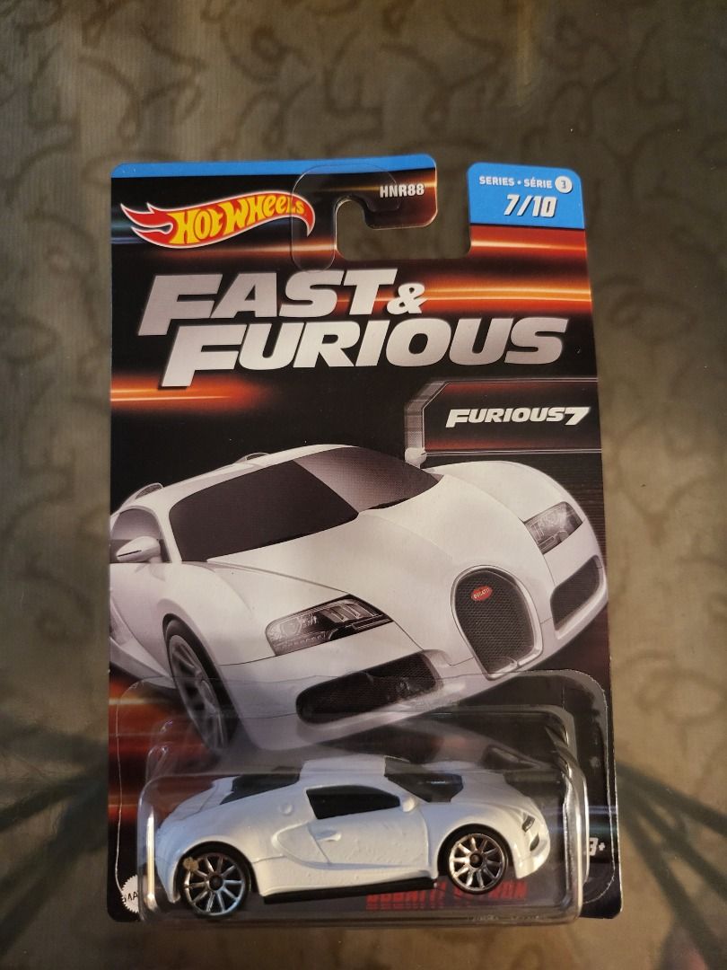 Hot Wheels Bugatti Veyron Fast And Furious Hobbies Toys Toys Games On Carousell