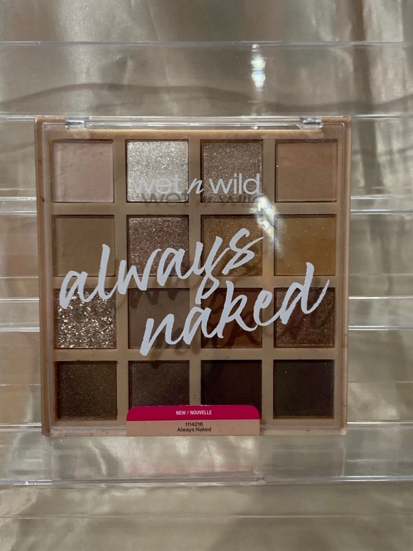 Wet N Wild Always Naked Eyeshadow Palette Beauty Personal Care Face Makeup On Carousell