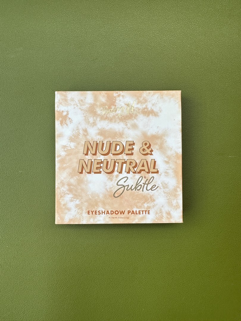 Barry M Nude Neutral Subtle Eyeshadow Palette Beauty Personal Care Face Makeup On Carousell