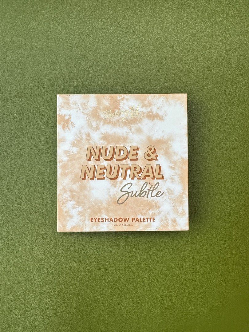Barry M Nude Neutral Subtle Eyeshadow Palette Beauty Personal Care Face Makeup On Carousell