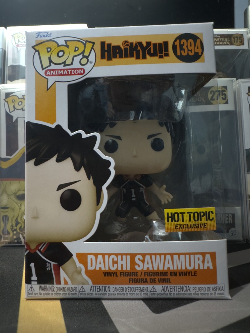 Funko Pop Haikyu Daichi Sawamura Hot Topic Hobbies Toys Toys Games On Carousell