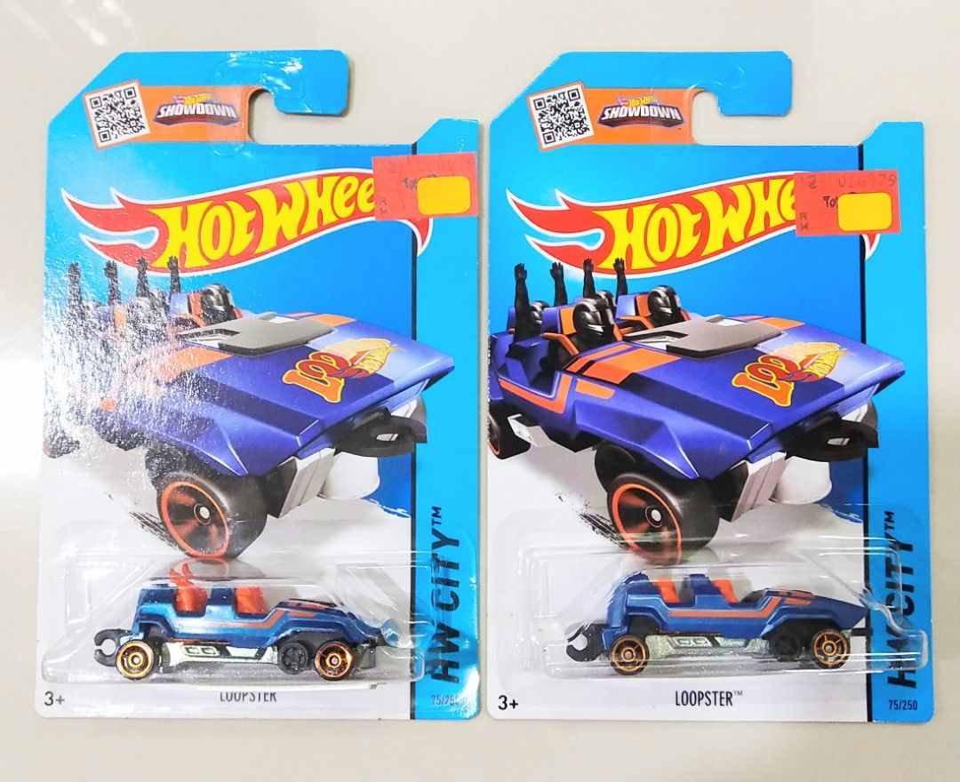 Hot Wheels Loopster Different Rollercoaster Variations Card Rare Set Hobbies Toys